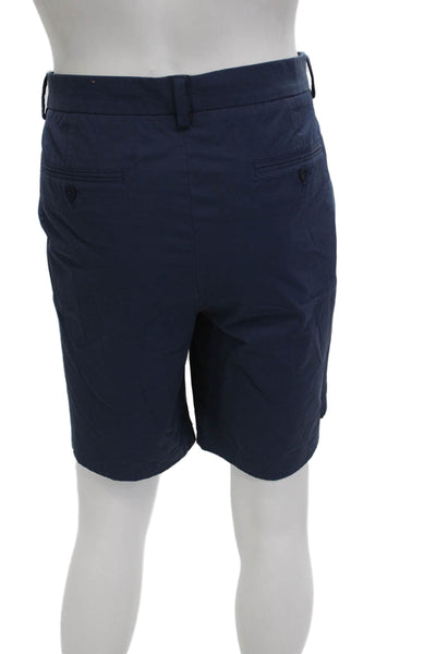 Vineyard Vines Mens Chino Shorts Dark Blue Button Size 35