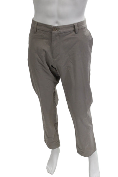 Vineyard Vines Mens Chino Khakis Gray Button Size 36