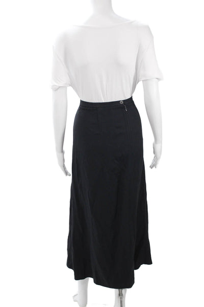 Tamotsu Women Black Straight Pencil Skirt 71% Acetate 29% Viscose Size 22W
