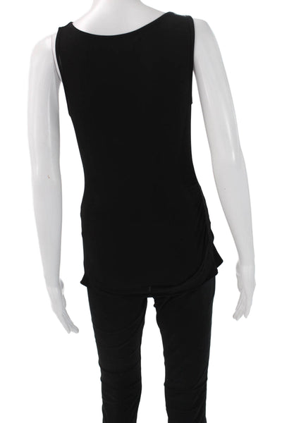 Bailey 44 Womens Black Basic V-Neck Sleeveless Tank Size XS