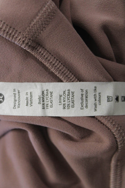 Lululemon Women Brown Ankle Leggings Size 8