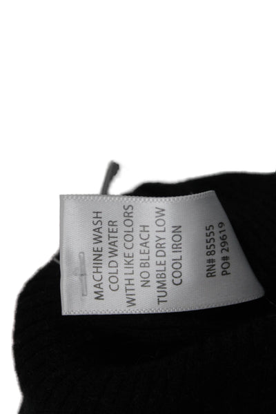 Pistola Women Basic Black Square Neck Tank Petites Size XS