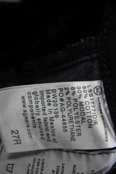 AG Adriano Goldschmied Womens Ankle Jeggings Dark Blue Size 27