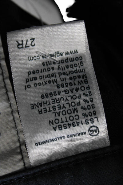 AG Adriano Goldschmied Women Black Pants Size 27
