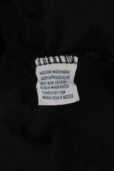 Polo Ralph Lauren Mens Black Long Sleeve 100% Cotton T-Shirt Size M