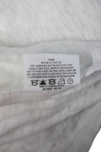Tory Burch Womens Bohemian Geometric Cotton Round Neck Short Sleeve Tee Size M