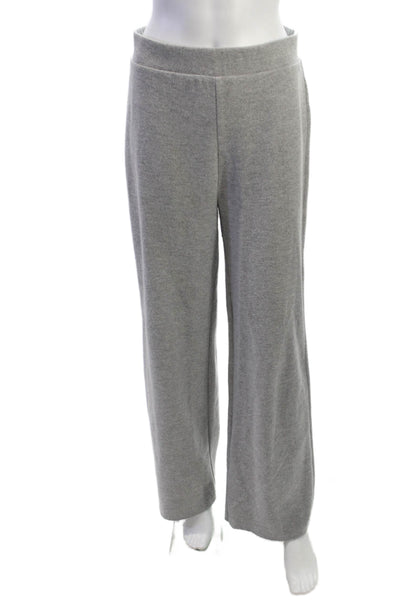 Zara Women Gray Cotton Blend Sweatpants Size M