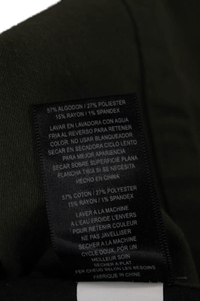 KUT from the Kloth Women Chino Pants Green Mid Rise 32 Inseam Size 12