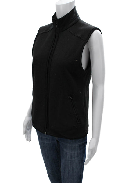 Ralph Lauren Polo Sport Womens 90s Black High Neck Sleeveless Vest Size M