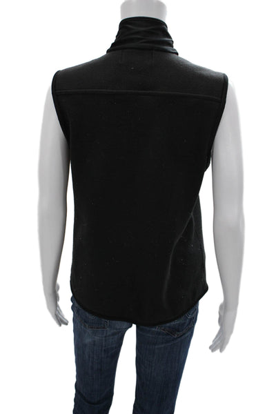Ralph Lauren Polo Sport Womens 90s Black High Neck Sleeveless Vest Size M