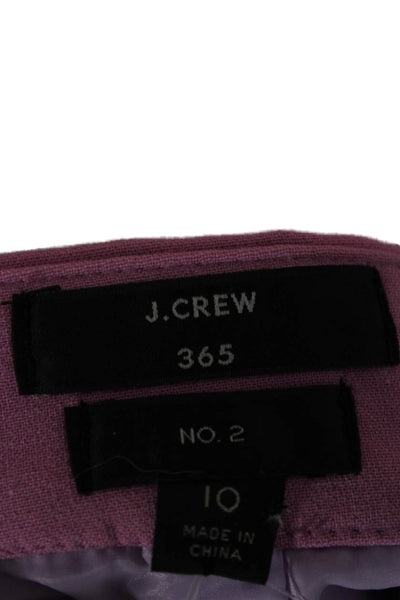 J Crew Women Pink Straight Pencil Skirt Size 10