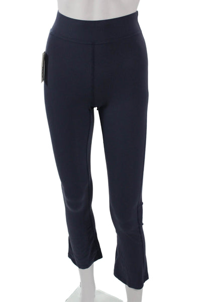Outdoor Voices Womens Cropped Dark Blue Leggings Size 2XS