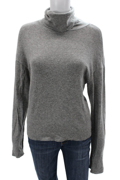 Brandy Melville Womens Gray Turtleneck Pullover Sweater Size One Size