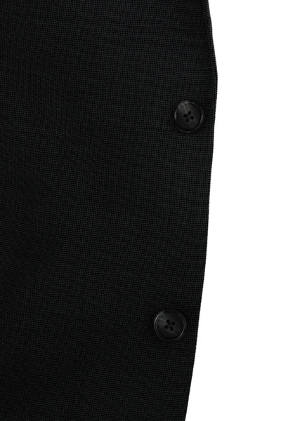 Hart Schaffner Marx Mens 2 Piece Dark Gray Pure New Wool Suit Jacket Size 40