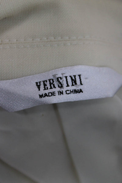 Versini Mens Beige Pure Wool Suit Jacket Size 38