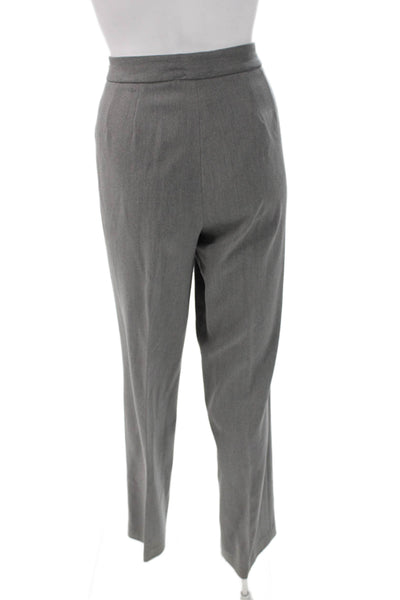 Audra Womens Gray Polyester Blend Dress Pants Size 8