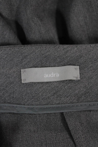 Audra Womens Gray Polyester Blend Dress Pants Size 8