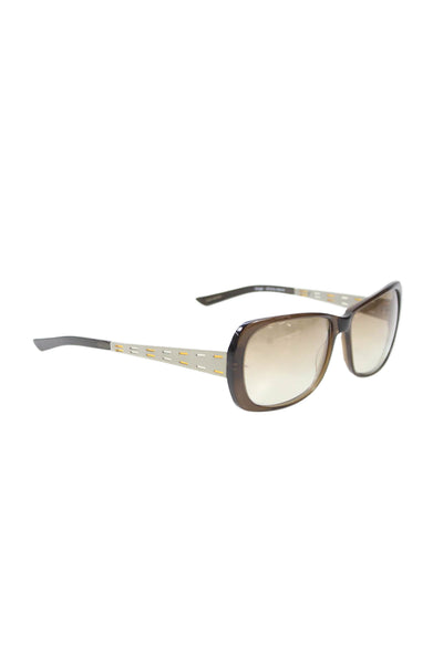 Nicole Miller Womens Ombre Lens Detail Sunglasses Brown
