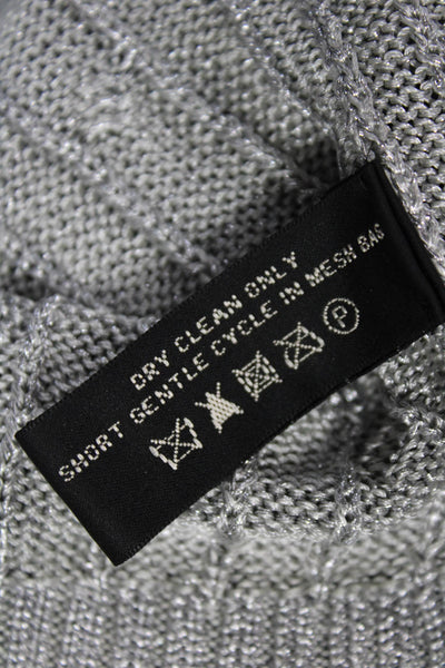 Ralph Lauren Womens Tunic Tank Gray Cotton Sleeveless Round Neck Size XL