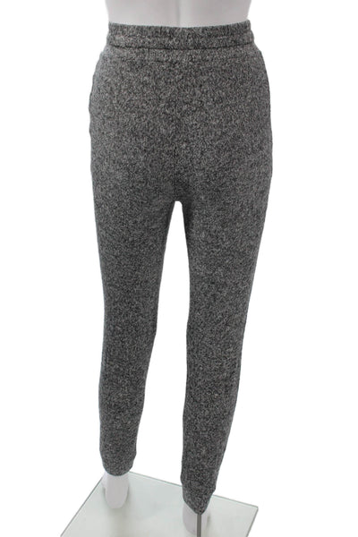 The Kooples Women Jogger Sweatpants Gray Drawstring Viscose Cotton Blend Size 1