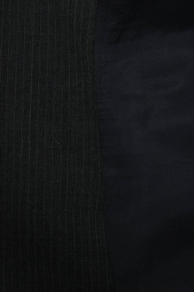 Hickey Freeman Men 2 Piece Dark Gray Striped Suit Size 42