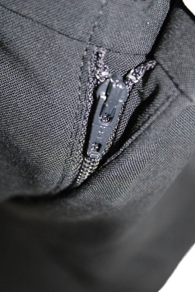 Bonobos Mens Dress Pants Black Wool Classic Button Size 32