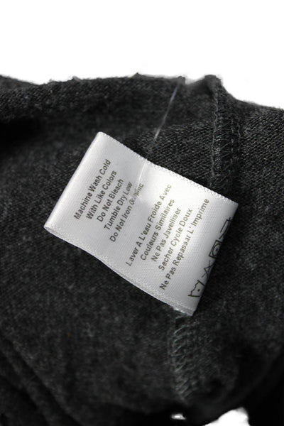Spiritual Gangster Womens Pullover Sweatshirt Dark Gray Graphic Crew Neck Size S