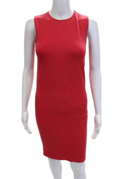 Wolford Women Sheath Bodycon Red Dress Size M