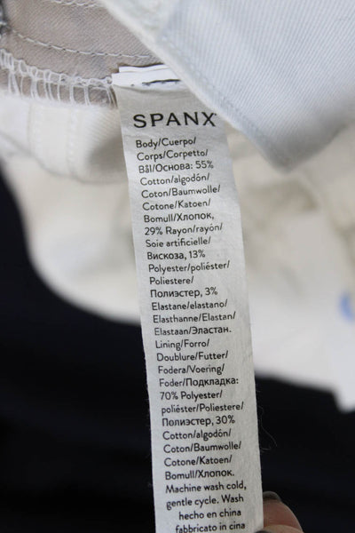 Spanx Unisex Chino Shorts White Size S