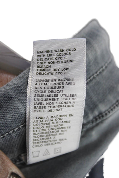 Standard James Perse Mens Cargo Jogger Pants Dark Gray Size 1