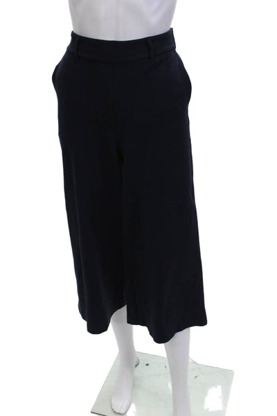 Boden Women Cropped Dress Pants Dark Blue Size 2P
