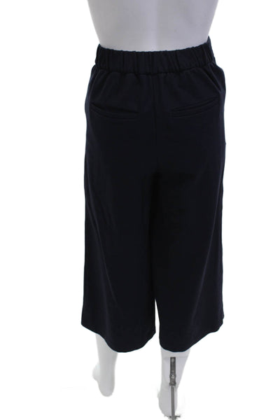 Boden Women Cropped Dress Pants Dark Blue Size 2P