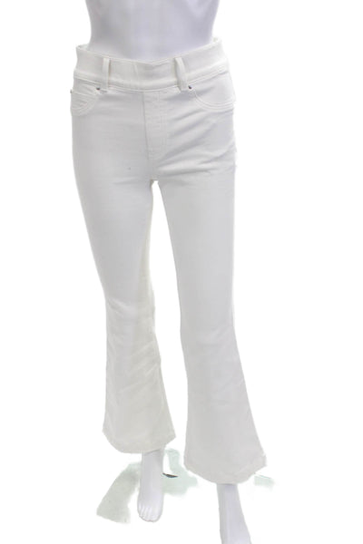 Spanx Womens White High Rise Jegging Pants Petite Size S