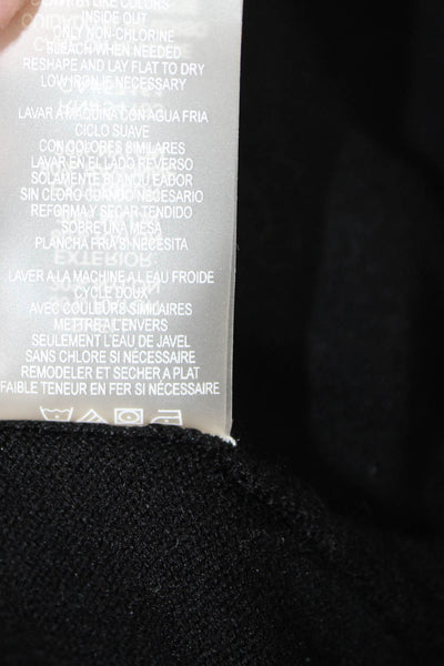 Calvin Klein Women Black Cardigan Long Sleeve Size L