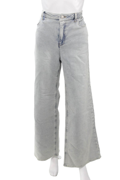 Z Supply Women High Rise Gray Jeans 94% Cotton Size 29