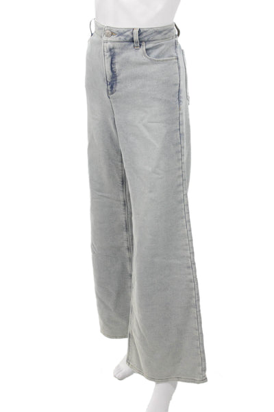 Z Supply Women High Rise Gray Jeans 94% Cotton Size 29