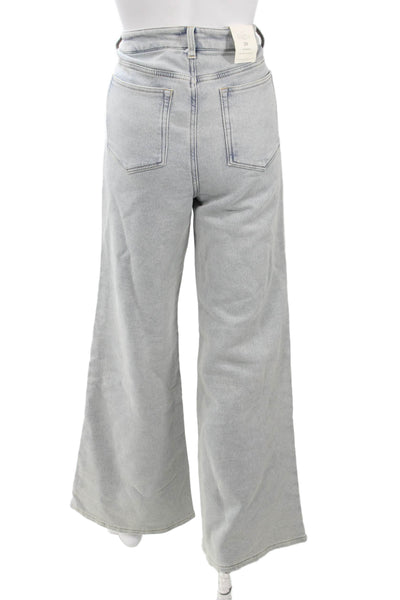 Z Supply Women High Rise Gray Jeans 94% Cotton Size 29