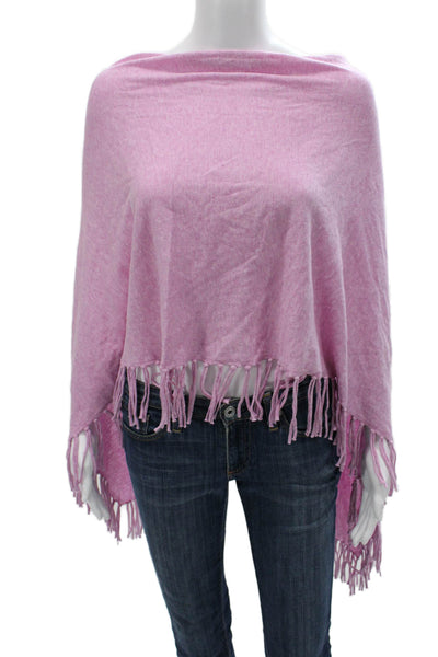 Minnie Rose Womens Purple Cotton Round Neck Sleeveless Blouse Size One Size