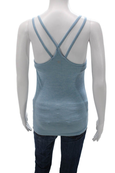 Sweaty Betty Womens Basic Camisole Light Blue Sleeveless Size S