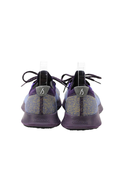 Allbirds Womens Wool Dasher Mizzles Athletic Sneakers Purple Size 10
