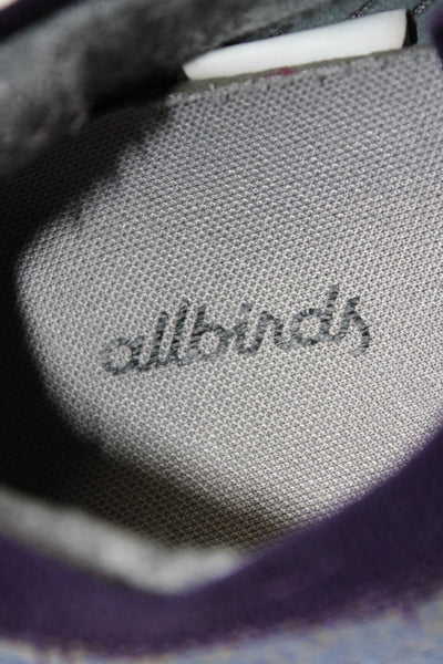 Allbirds Womens Wool Dasher Mizzles Athletic Sneakers Purple Size 10