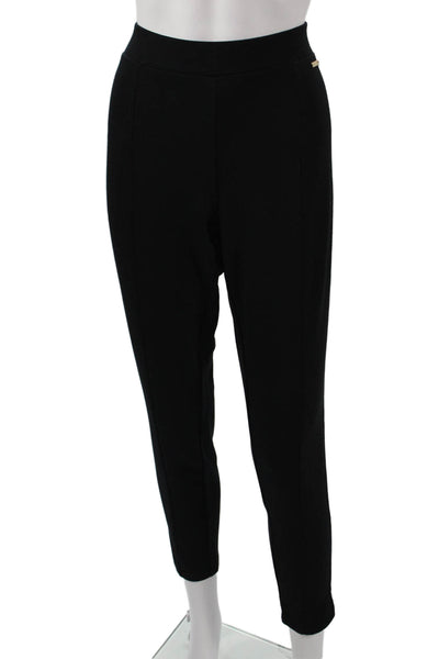Michael Michael Kors Women Ankle Dress Pants Black Polyester Blend Size L