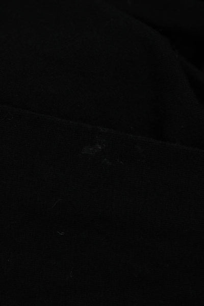 Sno Skins Womens Basic Silk Black Long Sleeve Sweater Size M
