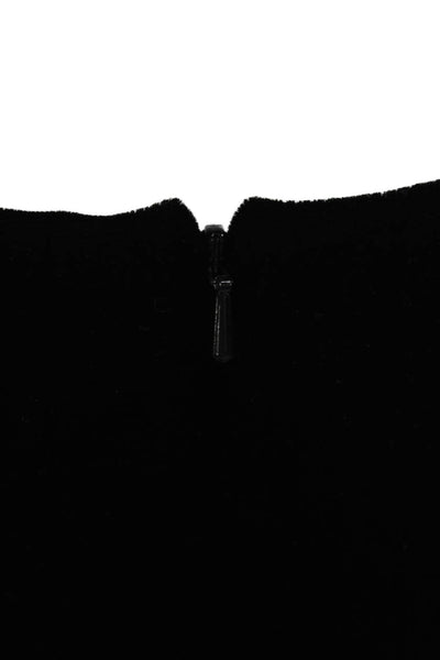 Niteline Della Roufogali Women Black Sleeveless Square Neck Long Dress Size 4