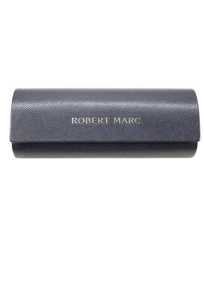 Robert Marc Womens Gradient Frame Circular Classic Sunglasses Blue