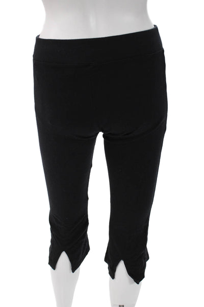 Splendid Womens Black Capri Cropped Leggings Polyester Size M
