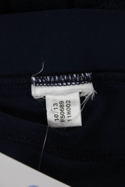 Adidas by Stella McCartney Women Capri Leggings Dark Blue Polyamide Size XS