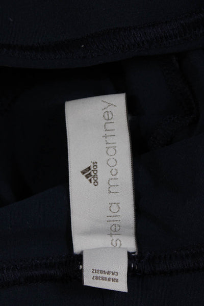 Adidas by Stella McCartney Women Capri Leggings Dark Blue Polyamide Size XS
