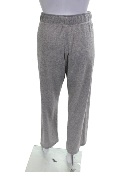 Donni Women Gray Drawstring Polyester Blend Sweatpants Size M