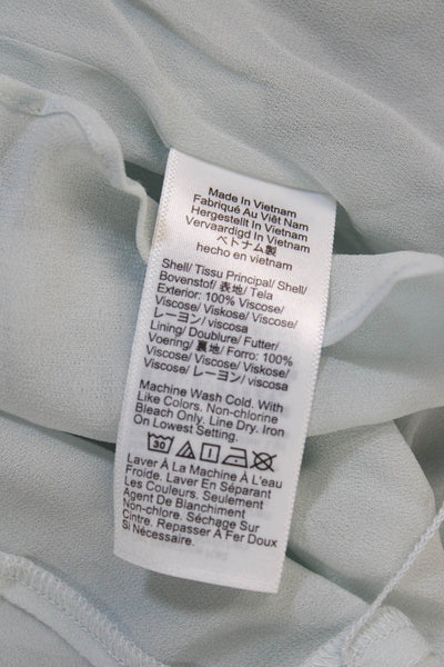 J Crew Womens Sleeveless Camisole Light Blue 100% Viscose Bohemian Size M